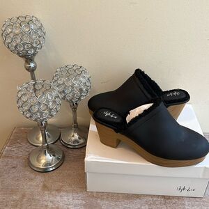 Style & Co Tooma Clog Mules- Black - Size 10 M- NIB